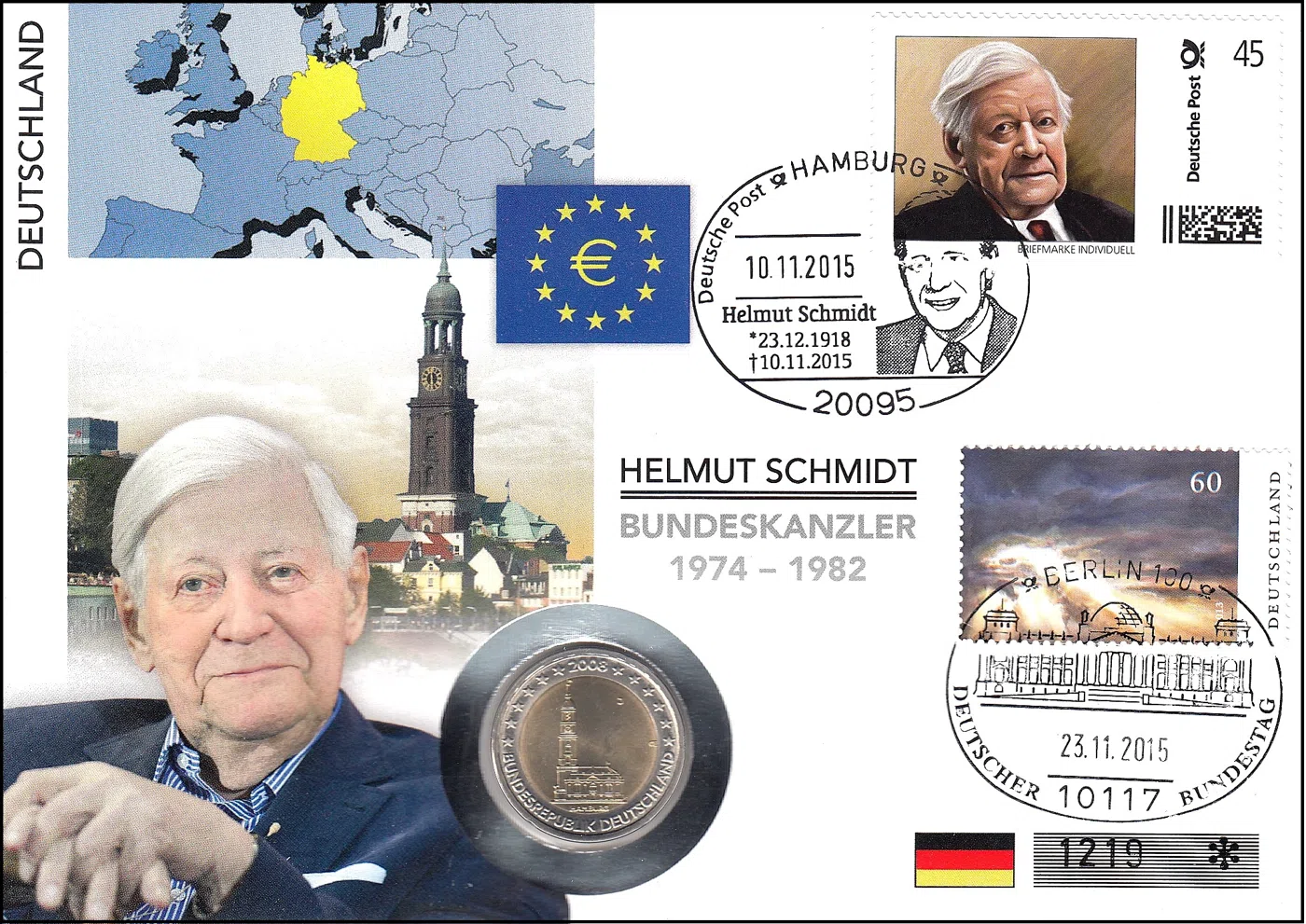 HELMUT SCHMIDT - ZVEZNI KANCLER 1974 - 1982